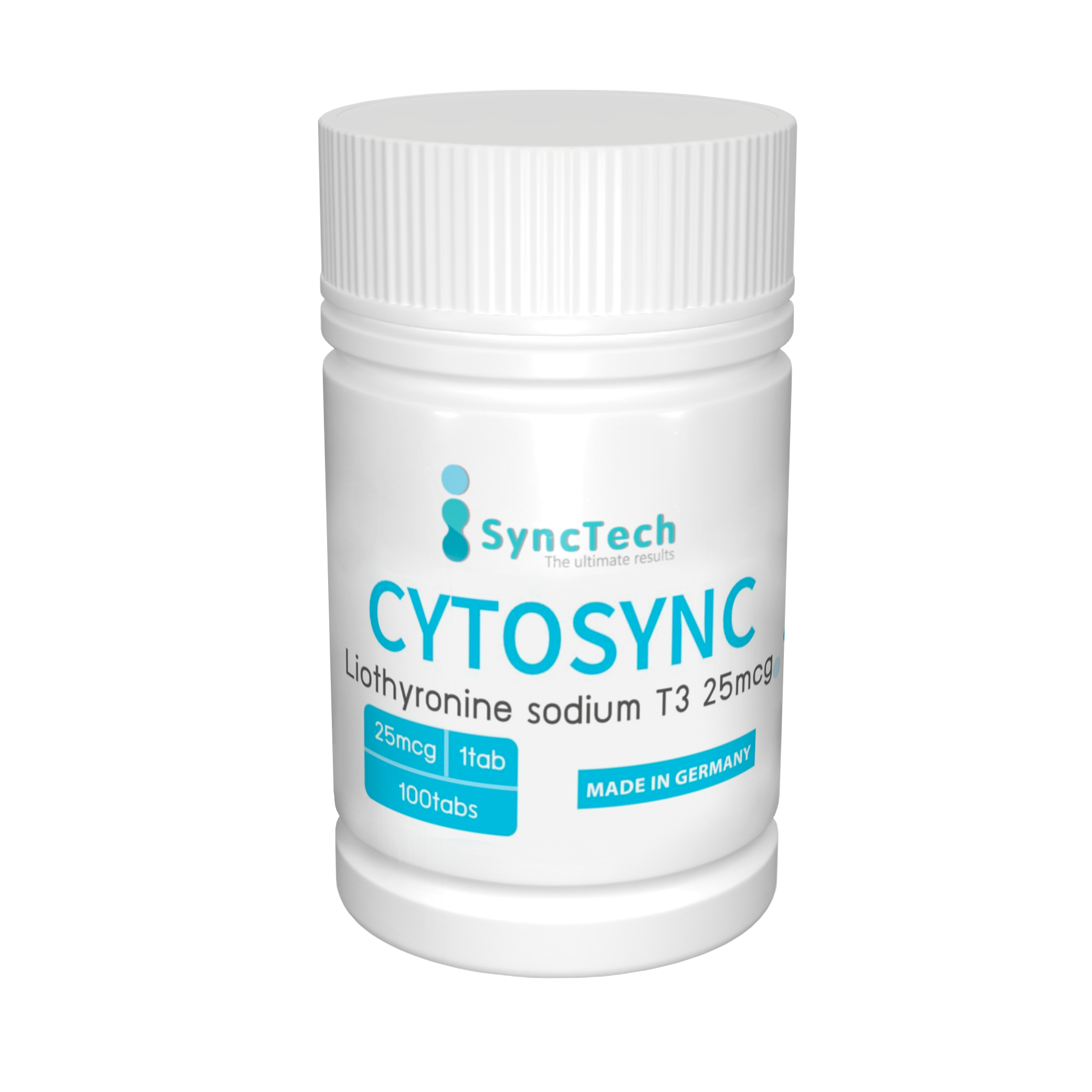 T3 25mcg/100tabs (Synctech)