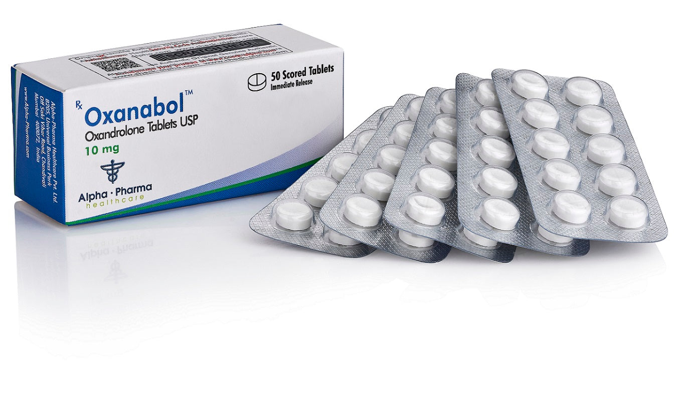 Anavar 10mg/50tabs (Alpha Pharma)