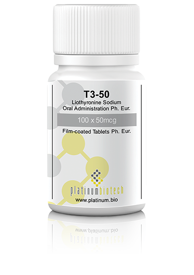 T3 50mcg/100tabs (Platinum Biotech)