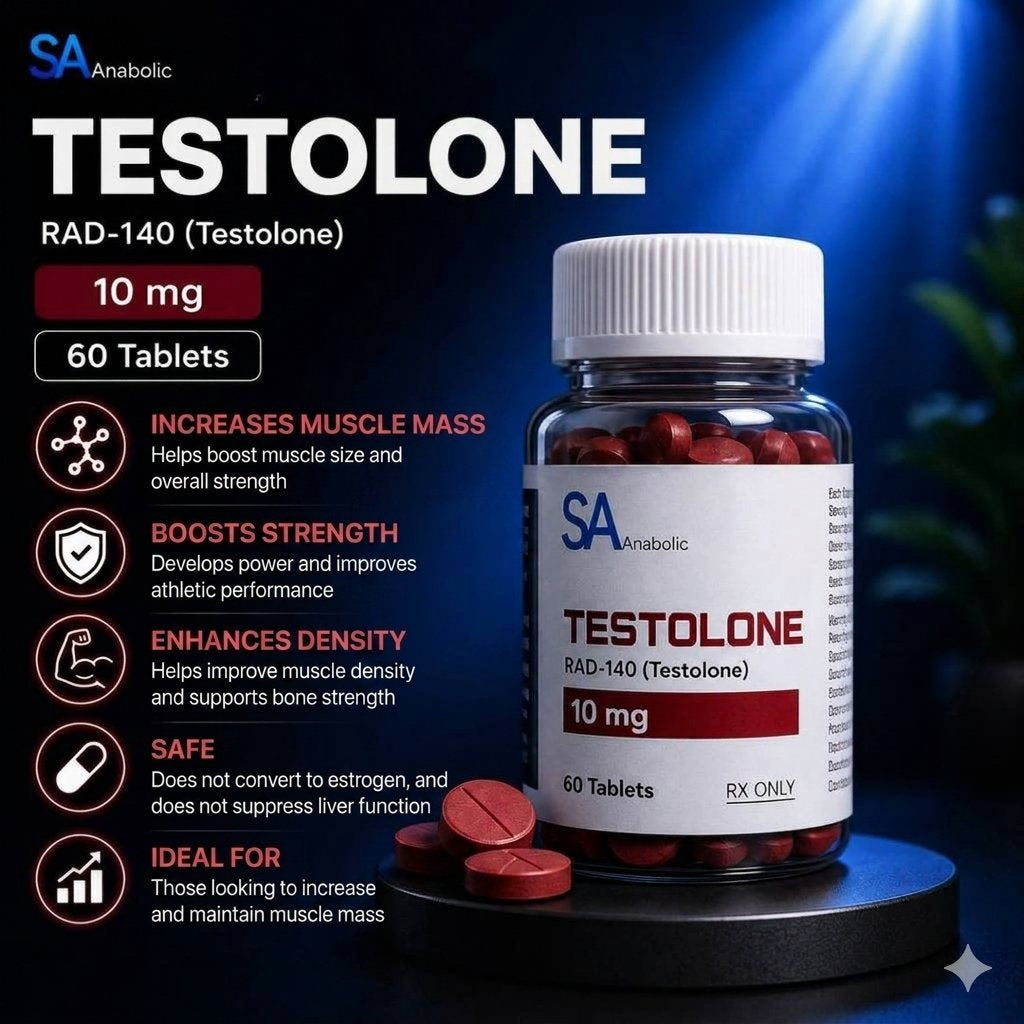 TESTOLONE 10mg/60tabs (SAanabolic)