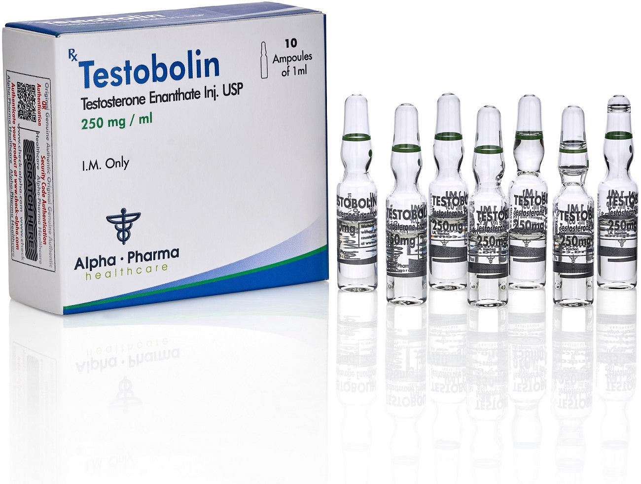 TEST E 250mg/ml (Alpha Pharma)
